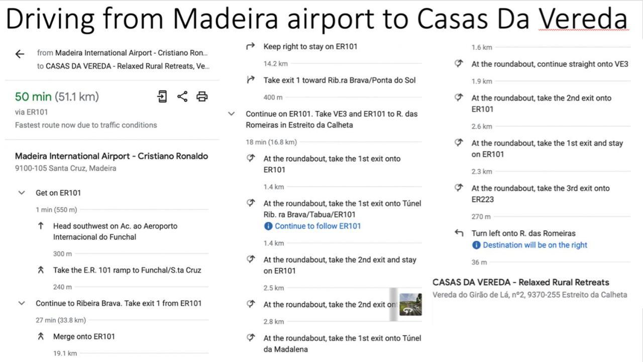 Casas Da Vereda Estreito Da Calheta エクステリア 写真