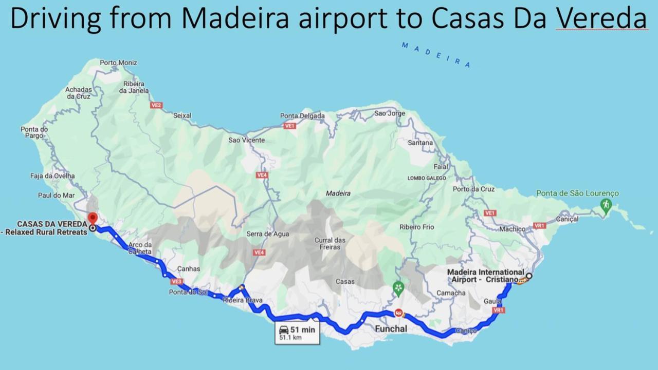 Casas Da Vereda Estreito Da Calheta エクステリア 写真